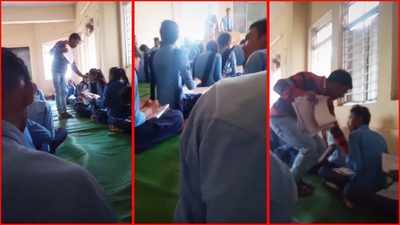 TikTok video made inside exam hall in MP's Damoh