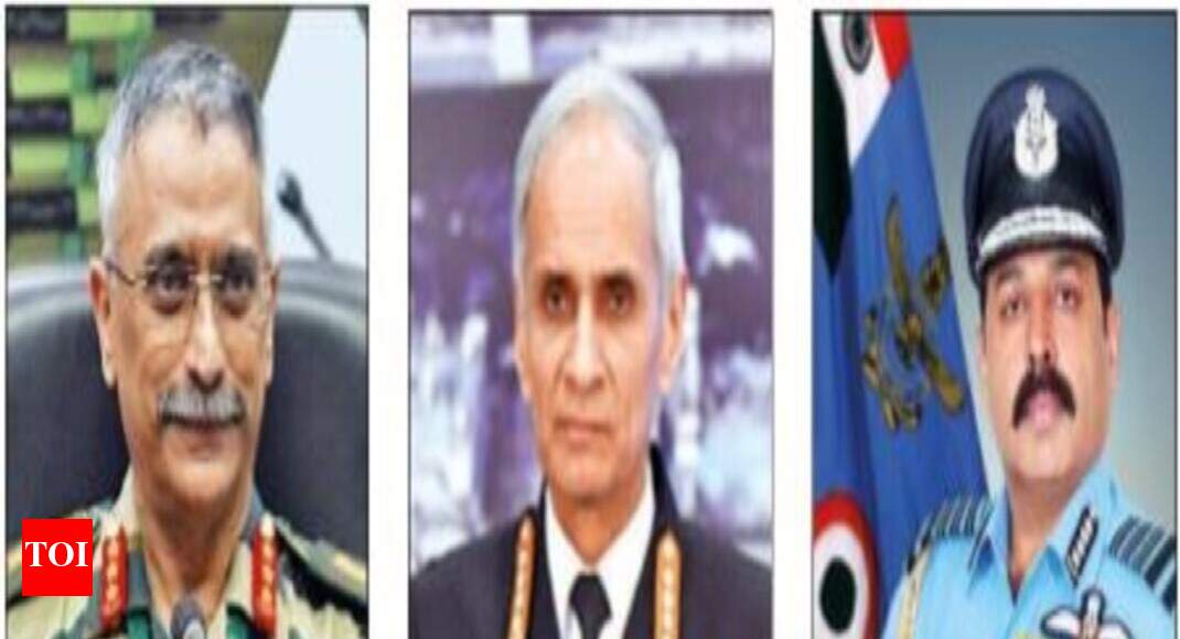 Once coursemates, now they’ll be service chiefs