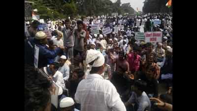 Protest rally against CAA in Bhubaneswar
