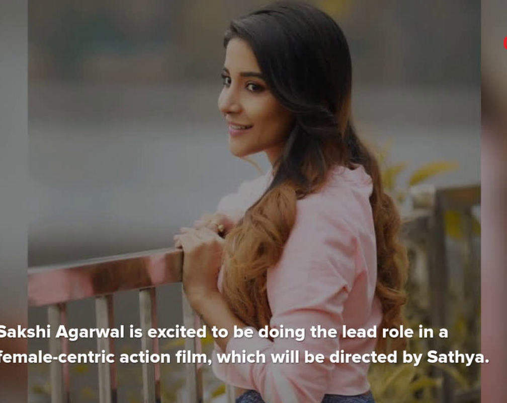 
Sakshi takes the action route for her first female-centric film
