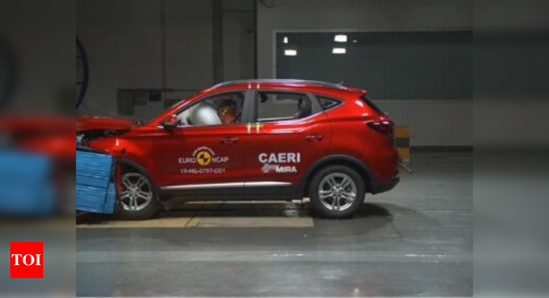 MG ZS EV gets 5-star in EuroNCAP crash rating - Times of India