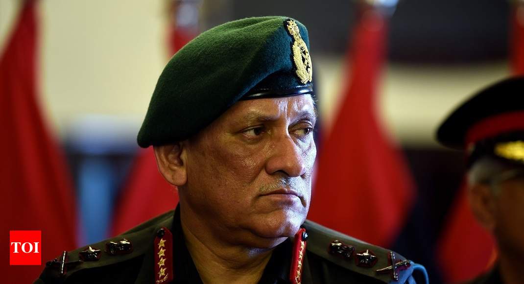 Situation along LoC can escalate any time: Army chief Bipin Rawat