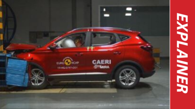 MG ZS EV: 5-star in EuroNCAP crash test