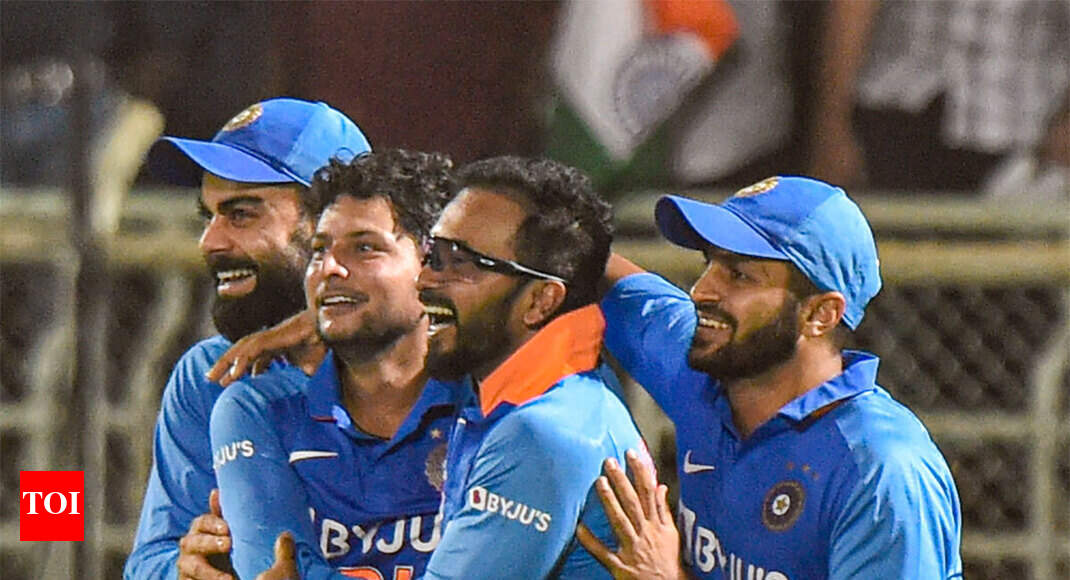 2nd ODI: India beat West Indies to level series 1-1