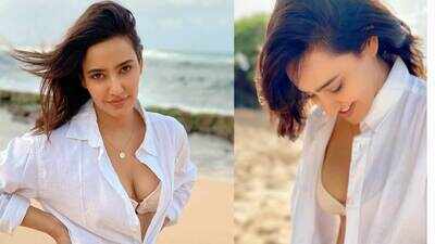 Neha Sharma adds a twist to her gorgeous pictures with a goofy caption