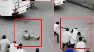 Anti-CAA protests: Cop falls, brutally beaten up by protesters in Gujarat