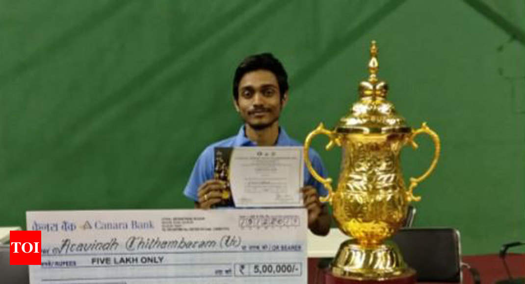 Arvindh Chitambaram crowned champion of 22nd Dubai Open Chess