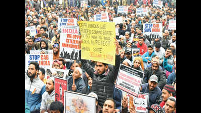 Chandigarh: March of solidarity against CAA, from Punjab University to Sector 17