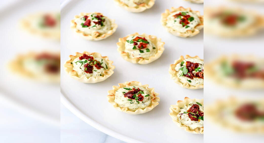 SunDried Tomato Pesto Bites Recipe How to Make SunDried Tomato Pesto