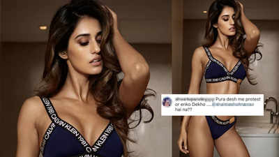 Disha Patani gets brutally trolled for sharing bikini picture amid countrywide CAA protests