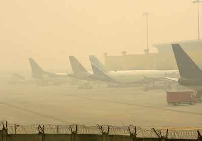 Over 750 Flights Delayed 19 Cancelled Due To Dense Fog In Delhi Delhi News Times Of India