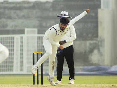 Markande's fifer helps Punjab thrash Hyderabad by an innings and 125 runs