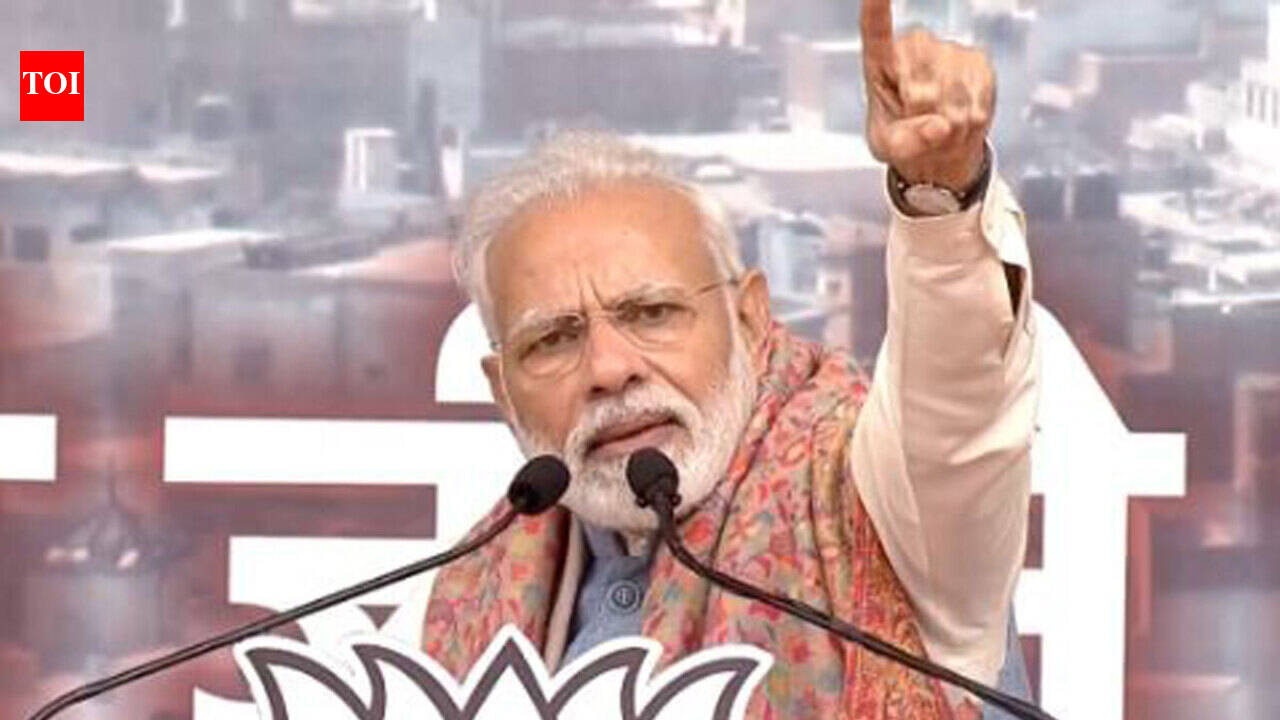 Modi rally in Delhi live updates: PM Narendra Modi addresses mega rally ...