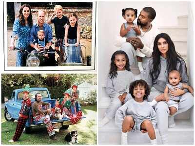 Celebrities share their Christmas cards