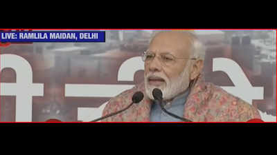 Unity in diversity is India's speciality: PM Modi at Ramlila Maidan