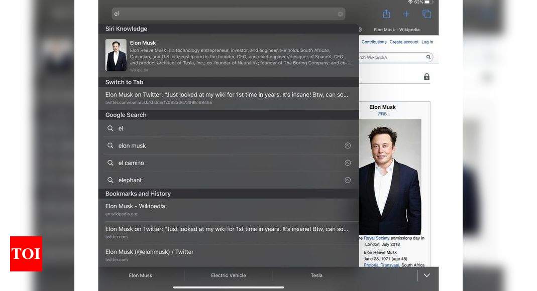 Elon Musk Tesla Ceo Elon Musk Thinks His Wikipedia Page Is Insane And A War Zone Times Of India