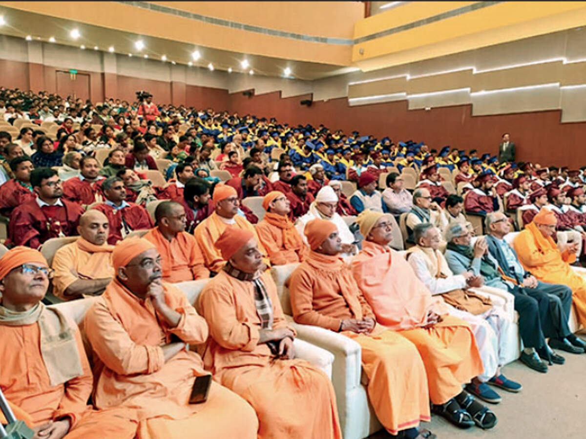 New Auditorium Hosts Narendrapur Rkm Convocation Kolkata News Times Of India