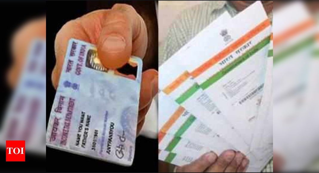 Pan Aadhaar Linking Here S All You Need To Know Times Of India