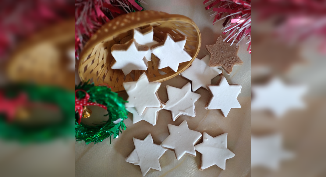 Cinnamon Stars Recipe: How to Make Cinnamon Stars Recipe | Homemade Cinnamon Stars Recipe