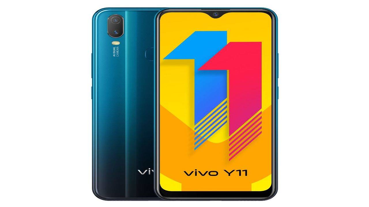 vivo y11 blue colour