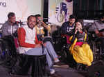 Tochi Raina performs with a unique music band