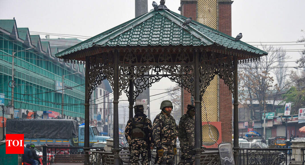 72 CAPF units to be withdrawn from Kashmir