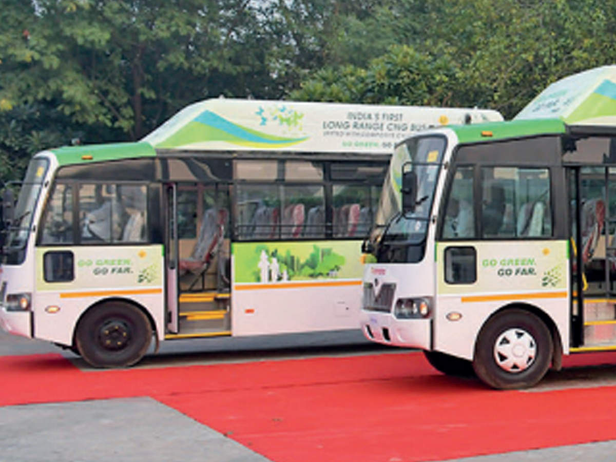 1 000km In One Cng Fill For Dtc Delhi News Times Of India