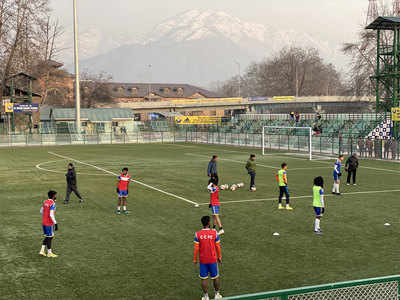 Kashmir takes up a football challenge