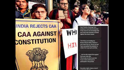 CAA protest: Varsity warns parents