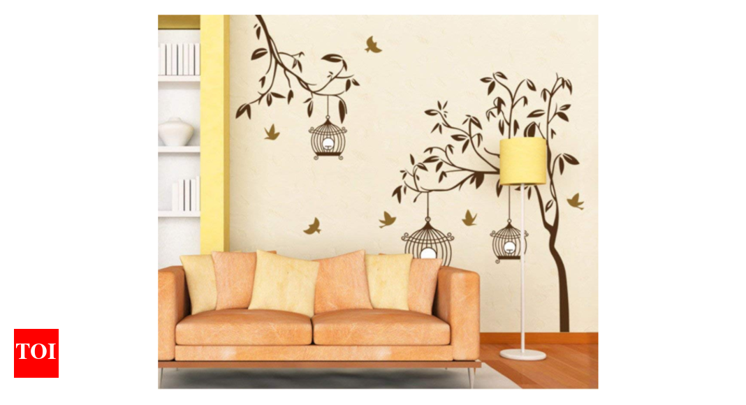 Wall Sticker Diy Wall Art Ideas For Your Home Most Searched Products Times Of India