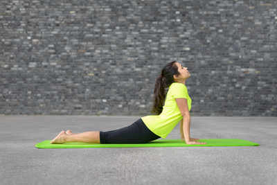 Do this stretching exercise to relax your hips lower back and