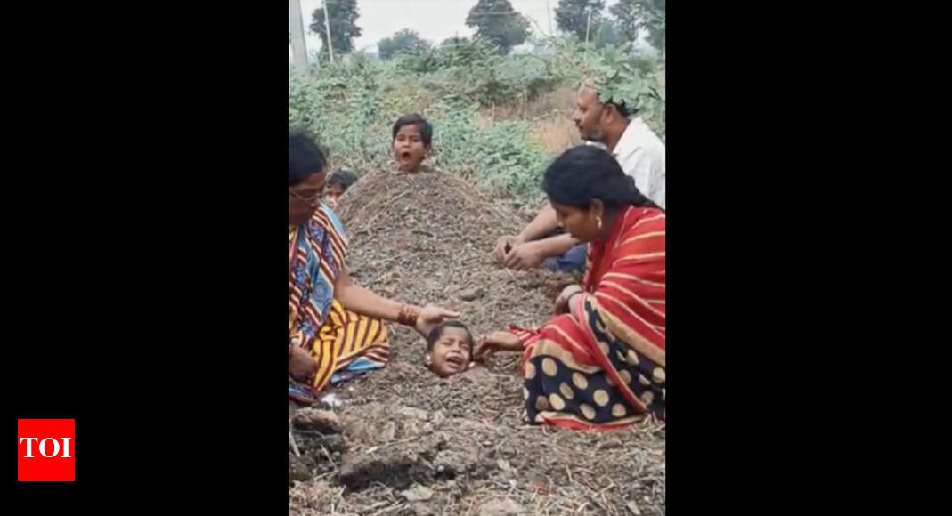 Karnataka Hoping miracle during solar eclipse, parents bury physically