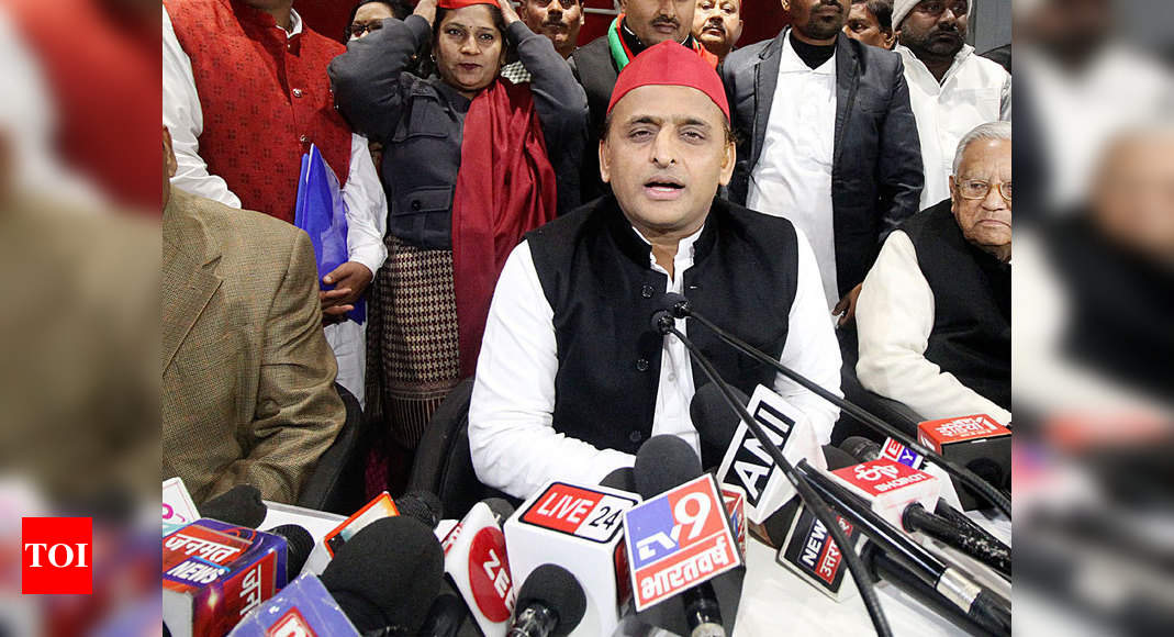 BJP govt afraid of Hindu-Muslim unity: Akhilesh | India News - Times of ...