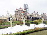 When Mysore Palace was decked up with flowers