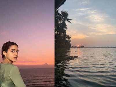 Sara shares beautiful pics from her vacation