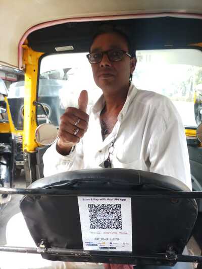 Pay Autorickshaw Taxi fare through QR code - Times of India