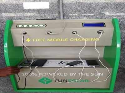 Now, solar-powered mobile charging points at Western Railway suburban stations