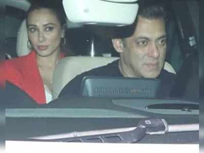 Salmankhan Xxxx Videos - Photos: Salman Khan arrives with Iulia Vantur to visit his sister Arpita  Khan Sharma and her daughter | Hindi Movie News - Times of India
