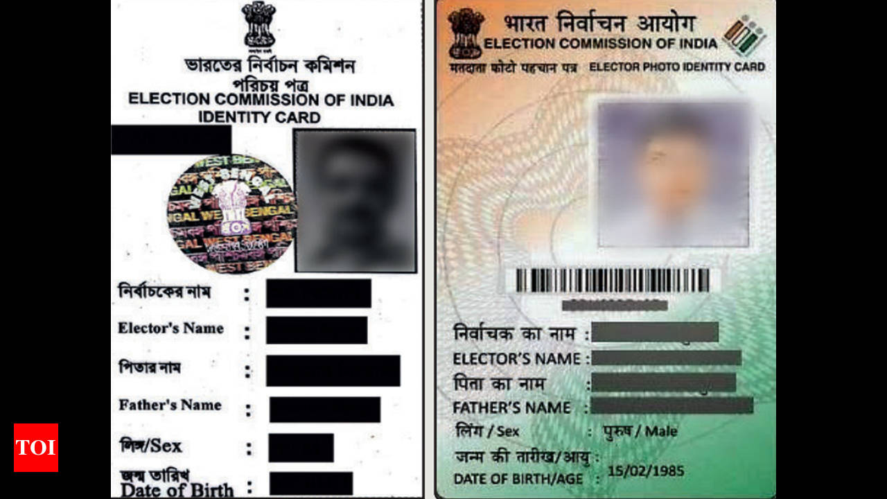 West Bengal New voters to get smart ID cards with digitised  