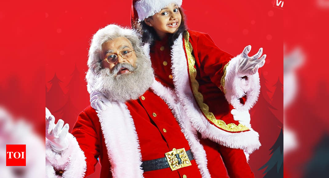 My Santa s Baby Manasvi is a little star herself Malayalam