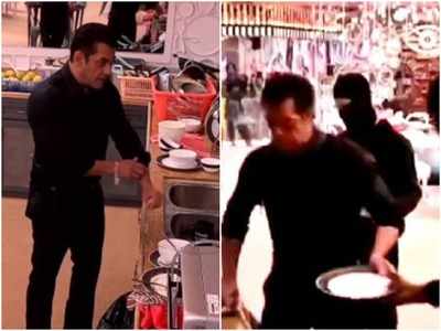 Bigg Boss 13: Salman Khan cleans the bathroom and utensils; leaves housemates embarrassed