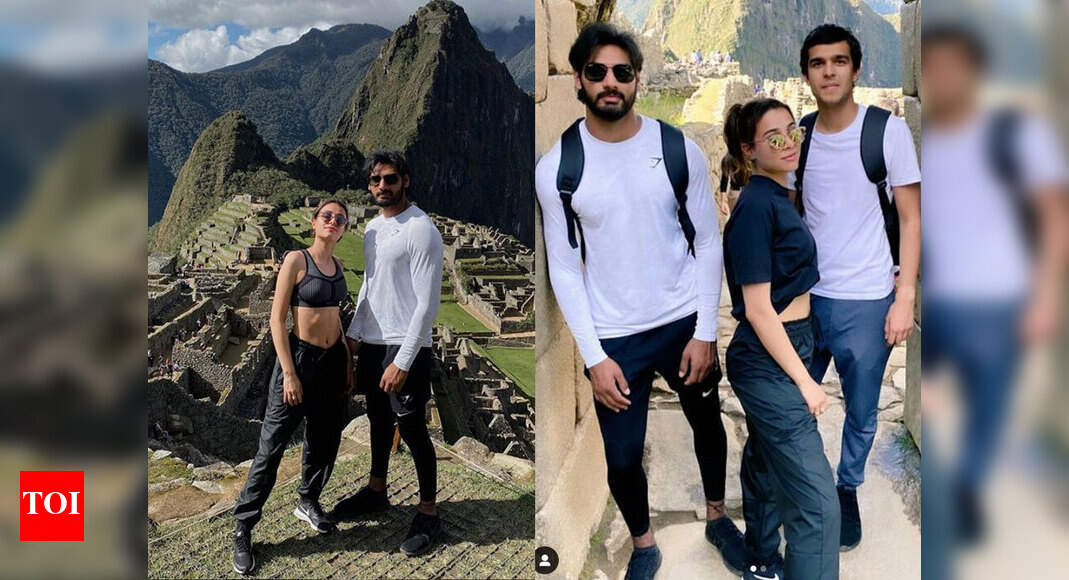Ahan Shetty holidays with girlfriend Tania Shroff in Machu Picchu