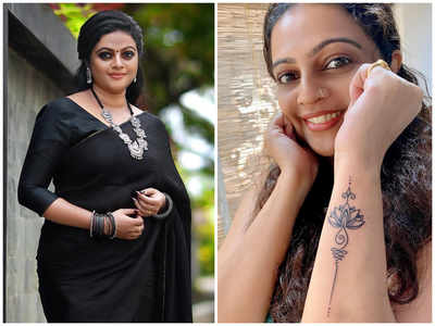 TV host Aswathy Sreekanth gets inked, dedicates the tattoo to her daughter