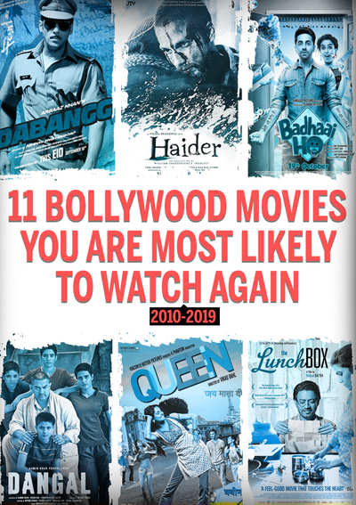 11 Bollywood movies you are most likely to watch again