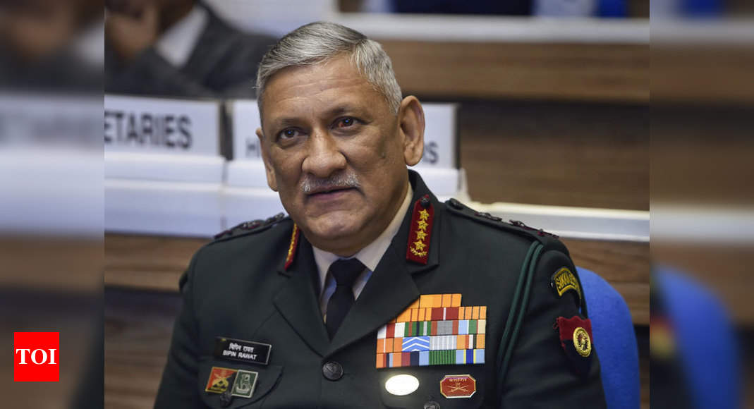 Gen Rawat appointed first chief of defence staff