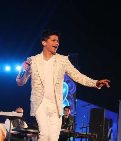Shaan rocked the stage in Nagpur