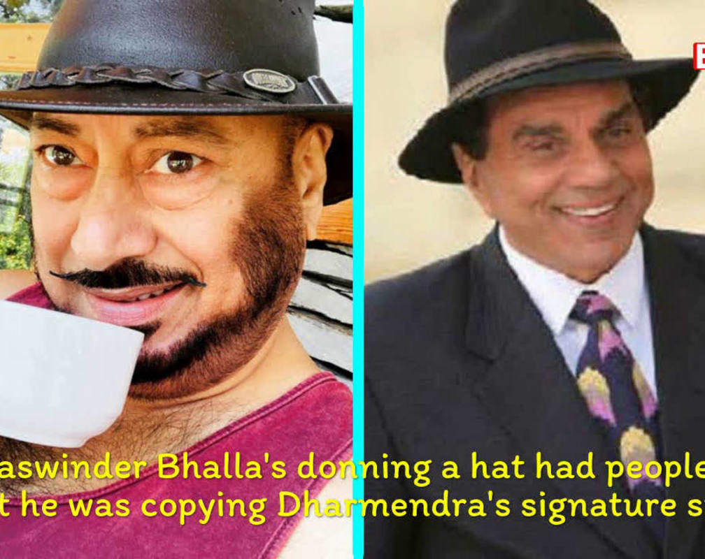 
Jaswinder Bhalla's reaction on being compared to Dharmendra
