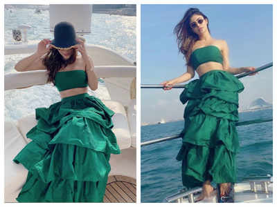 Mouni Roy looks stunning as she shares pictures from her Dubai vacation