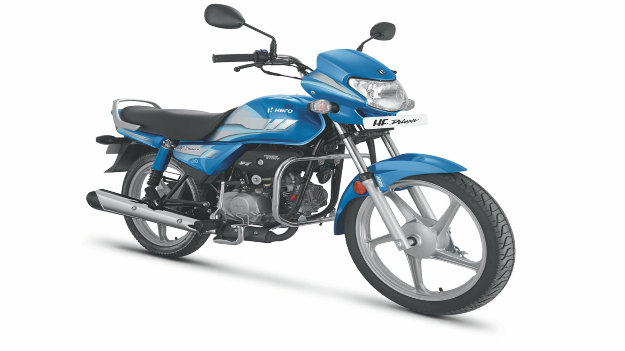 Hero HF Deluxe BSVI Hero MotoCorp launches HF Deluxe BSVI at Rs 55 925 Times of India