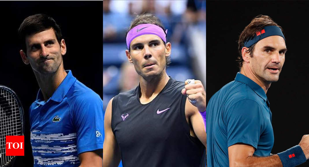 Nadal, Djokovic and Federer top year-end ATP Rankings for record